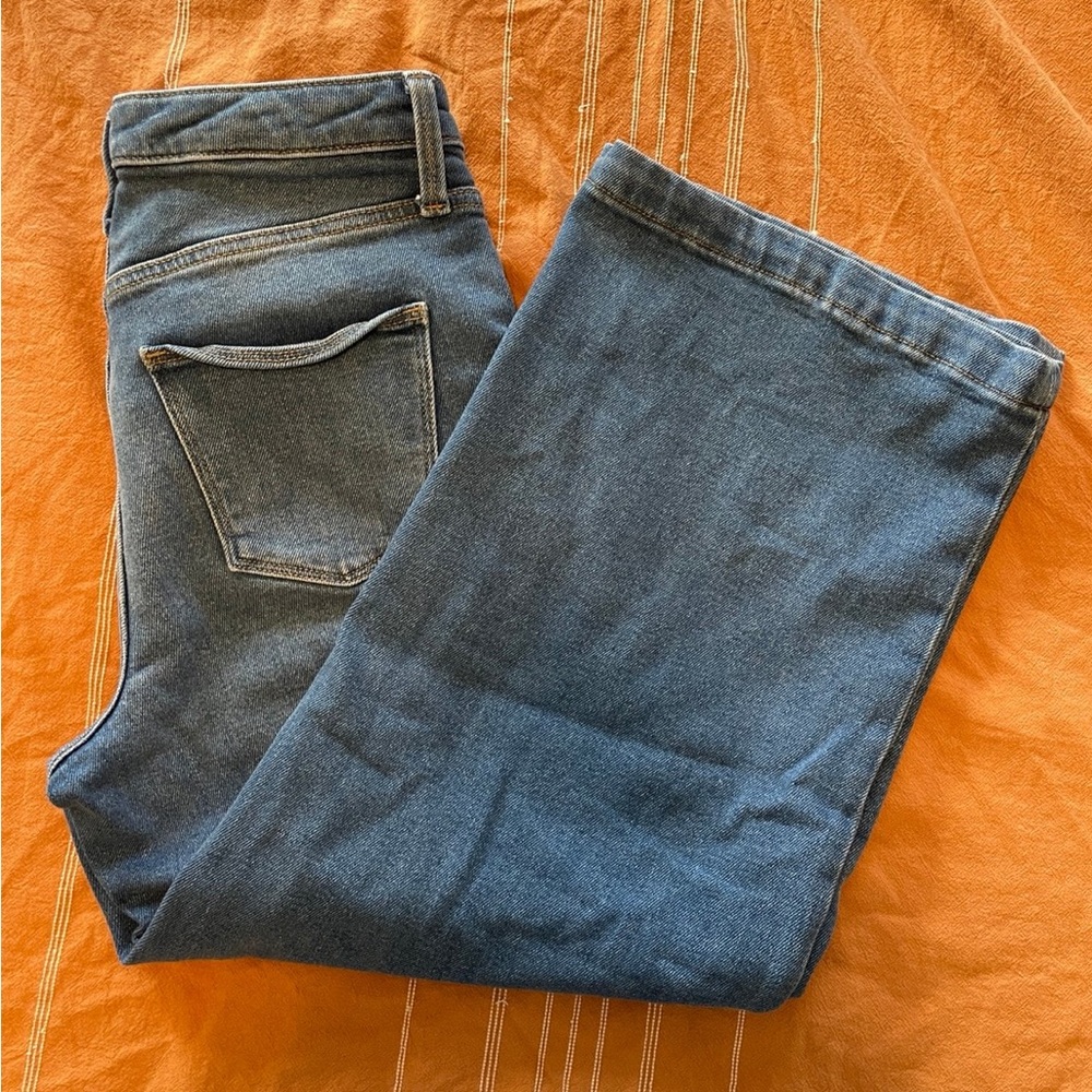 Target Wide Leg Crop Jeans